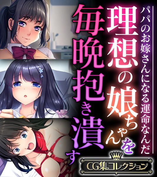 理想の娘ちゃんを毎晩抱き潰す 〜パパのお嫁さんになる運命なんだ〜【CG集コレクション】-評価|大人のSEXY絵本-大人のSEXY絵本❤単行本