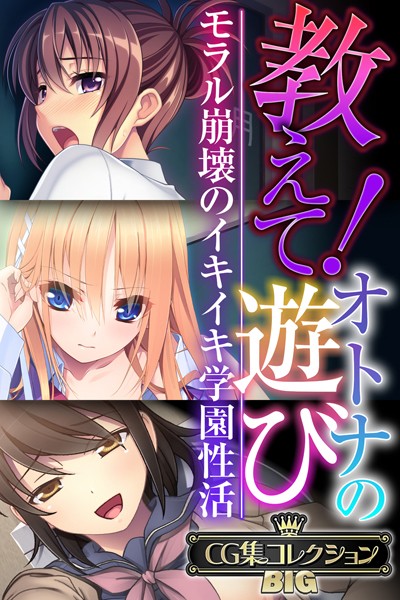 教えて！オトナの遊び 〜モラル崩壊のイキイキ学園性活〜【CG集コレクションBIG】-評価|大人のSEXY絵本-大人のSEXY絵本❤単行本
